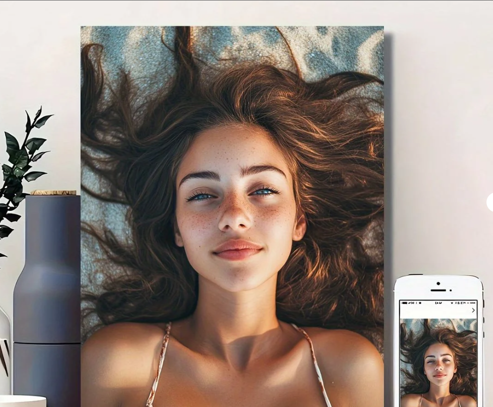 Картина на канава по ваша снимка