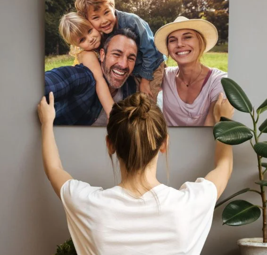 Картина на канава по ваша снимка